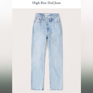 Abercrombie High Rise Dad Jean